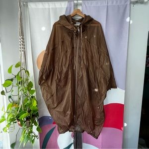 COS oversized rain parka. Size XS/S but can fit up to a L